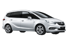 Van Hire Stockport - Vauxhall Zafira 7-Seater - Minibus hire Stockport